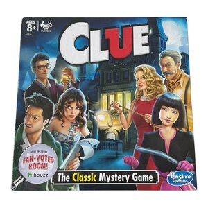 Clue Board Game – The Classic Mystery Game by Hasbro